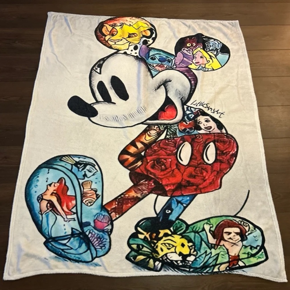 Disney Mickey Mouse Character Blanket